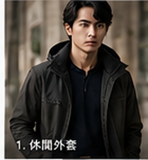 SoGood 男士機能外套形象